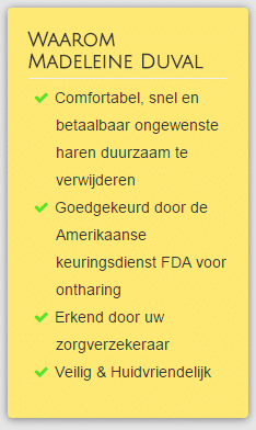 Laser-ontharingspraktijk - Laserontharing prijs